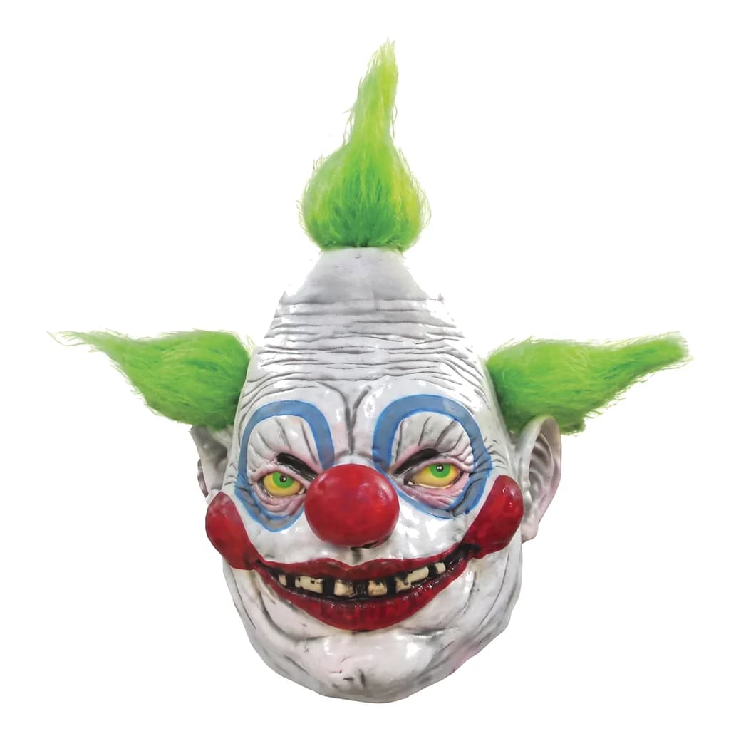Máscara de látex de payaso clásico